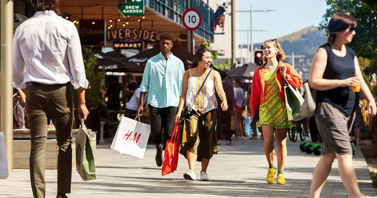 Christchurch retail spending returns to pre-COVID levels