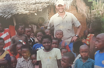 Dan in Ntam village, Cameroon