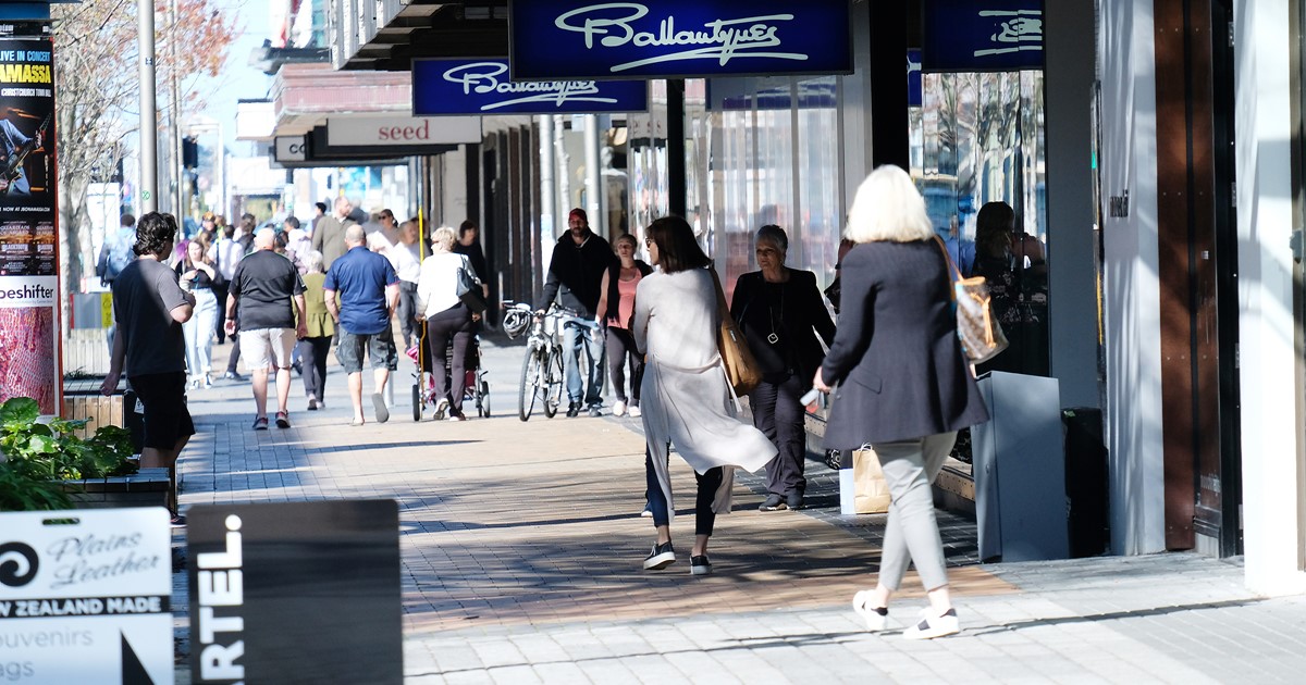 Retail spending in Christchurch – May 2020