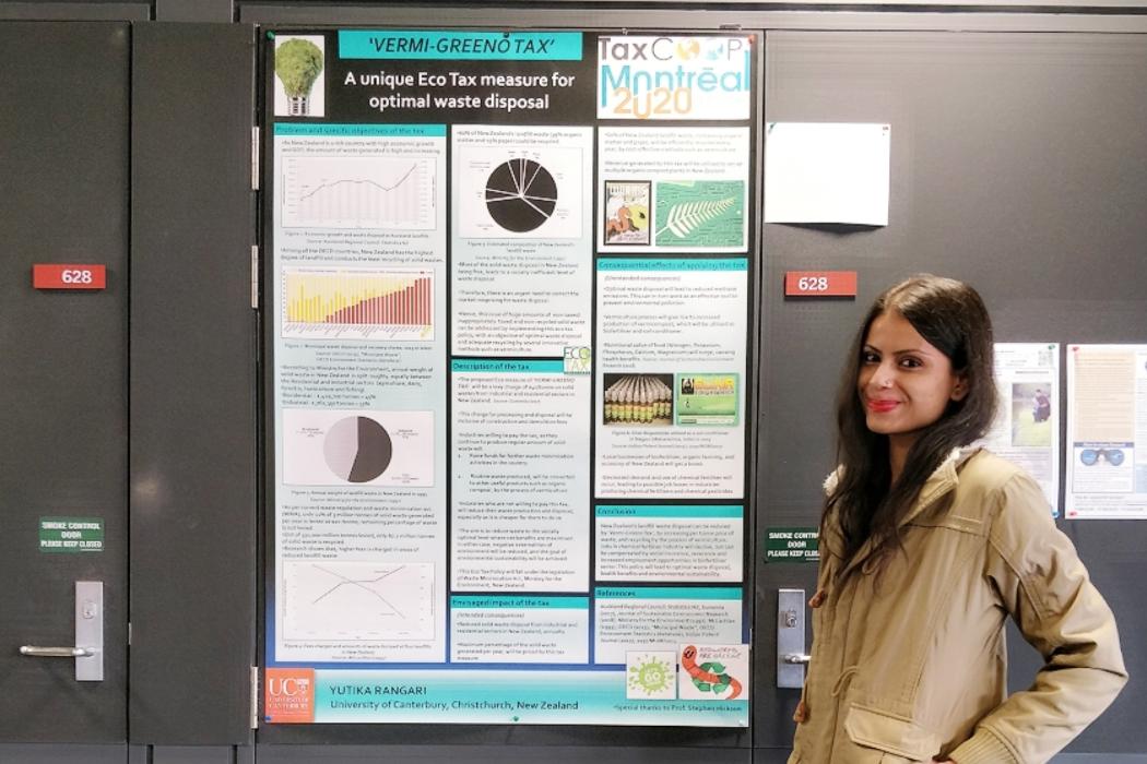 Yutika Rangari TaxCOOP competition winner