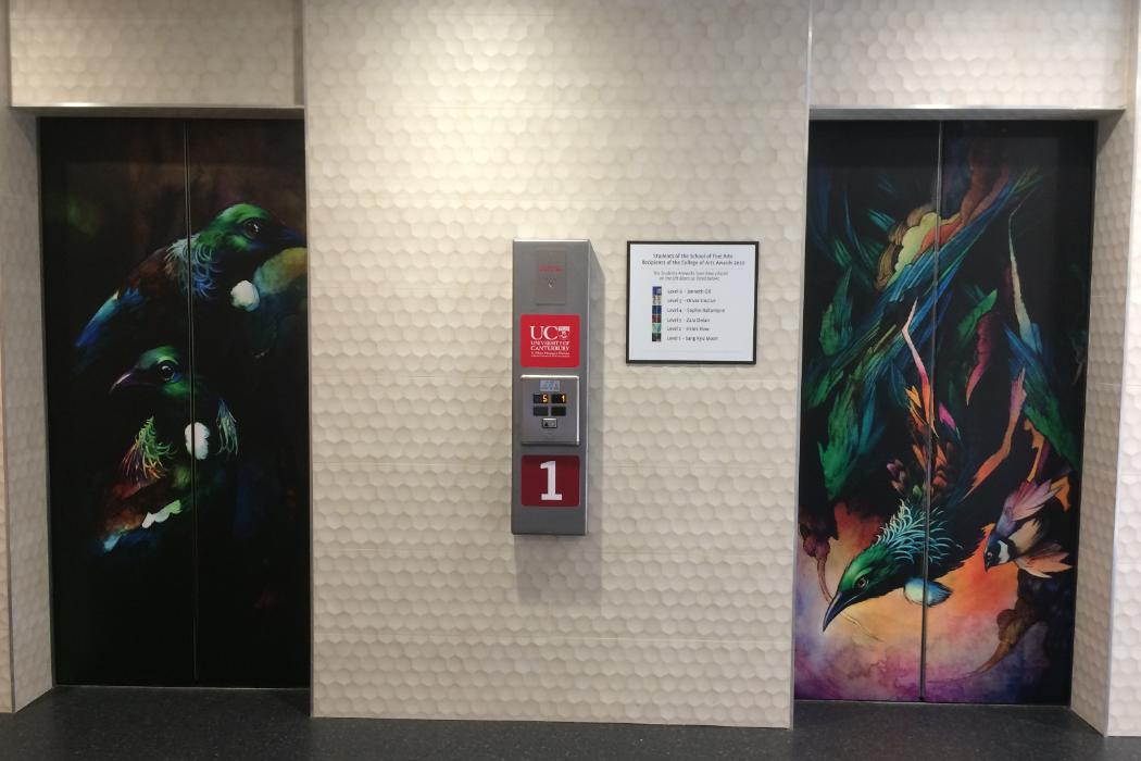 The most beautiful lifts on campus