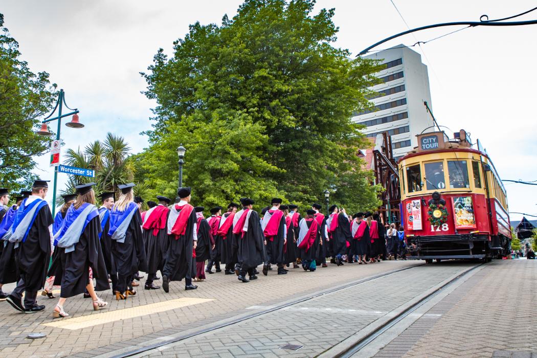 2019 UC Graduation procession