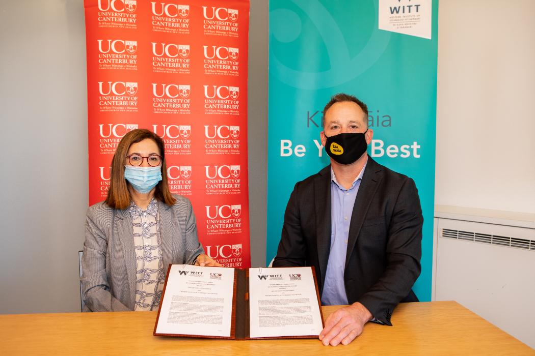 University of Canterbury Tumu Whakarae  Vice Chancellor Professor Cheryl de la R